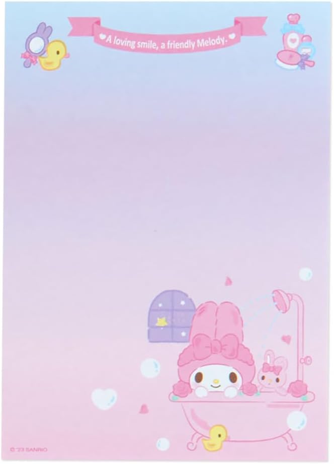 Sanrio My Melody 8 Design Memo 016951