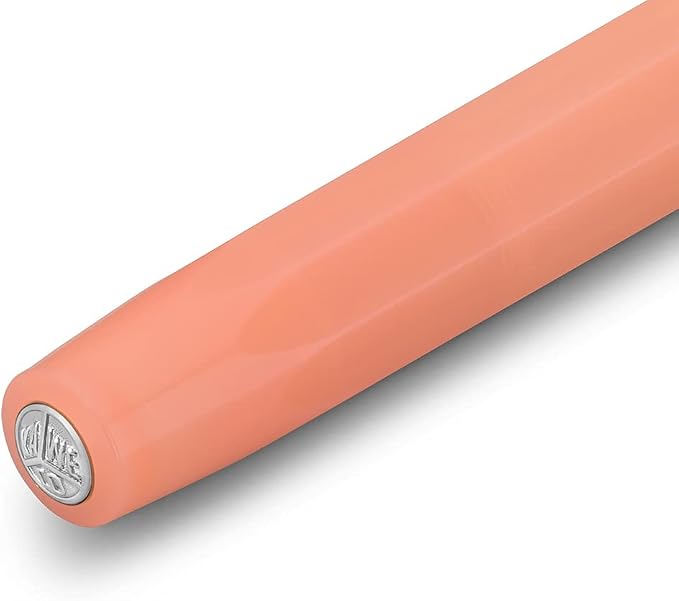 Kaweco Frosted Sport Fountain Pen - Soft Mandarin, Broad