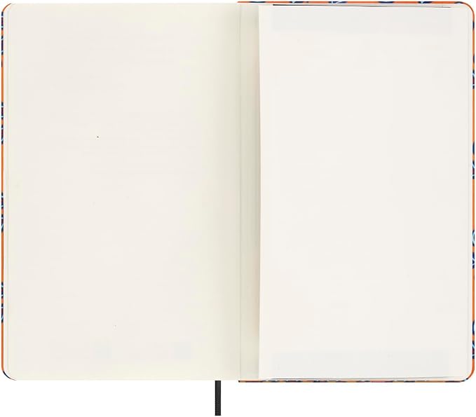 Moleskine Limited Edition Undated Planner Professional Silk, 12M, Large, Orange, Hard Cover (5 x 8.25)