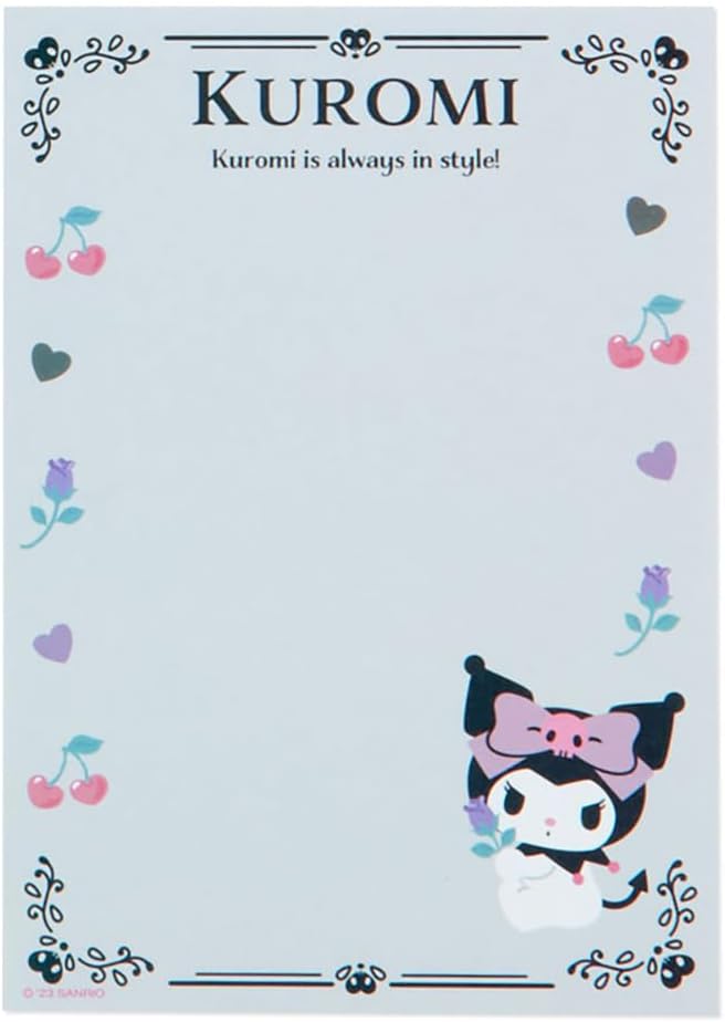Sanrio Kuromi 8 Design Memo 017051