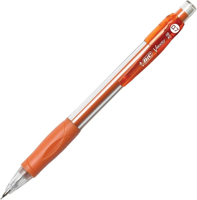 BIC Velocity Strong Lead Mechanical Pencils, Thick Point (0.9 mm), School Supplies for Students and Teachers, 12-Count Pack