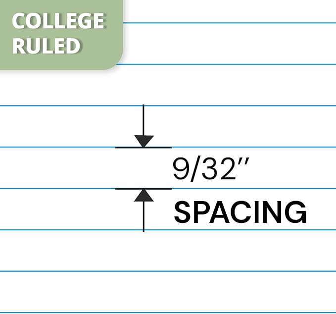 ONAVIA Pink 3 Subject Spiral Notebook College Ruled 5 Pack, 240 Pages | 120 Sheets, 8 x 10.5 in, 3 Dividers, Double-Sided Pockets, School Notebook, Study, Homework, Students