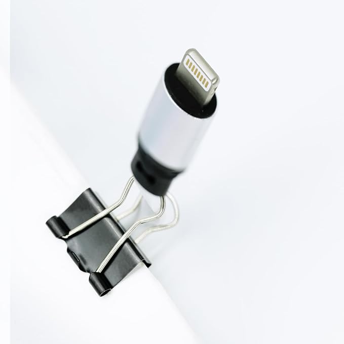 Ykimok 48Pcs Mini Binder Clips, 0.5 inch(13mm), Paper Clamps Micro Size for Office Supplies, Black