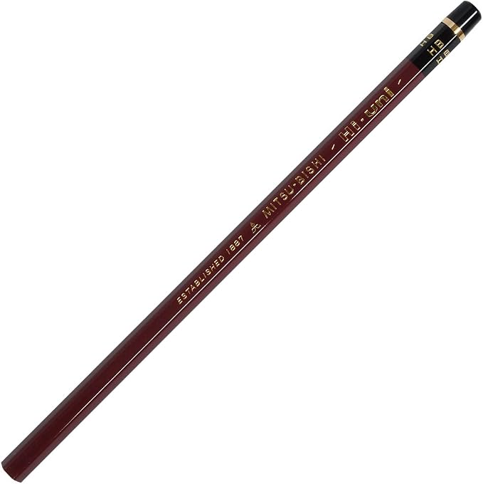 Uni Hi-Uni Wooden Pencil Art Set - 10B to 10H - Box of 22 (HUAS)
