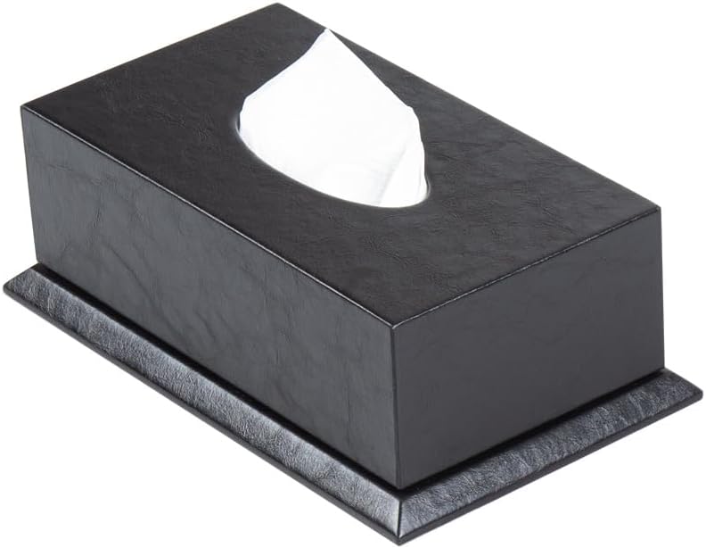 Bonded Leather Desk Organizer Set – Executive 12-Piece Desk Pad, Name Plate, Pens, Coasters & Office Accessories – Office Organization & Decor