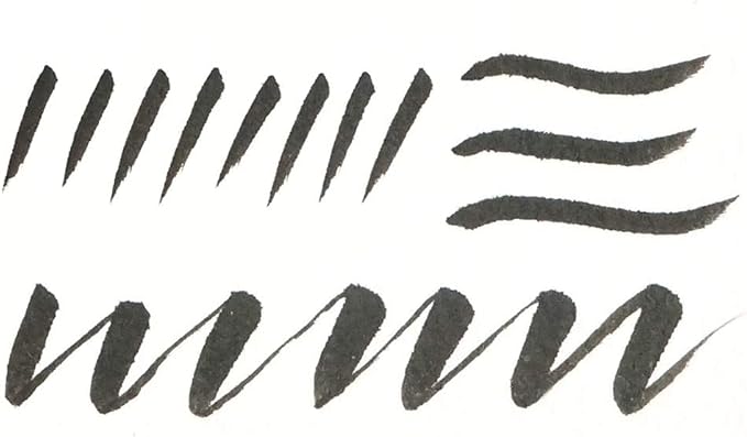 Kuretake Bimoji Fude Pen Large, Soft brush tip, brush tip marking fude brush pen, for Calligraphy, lettering, illustration, Professional, Made in Japan