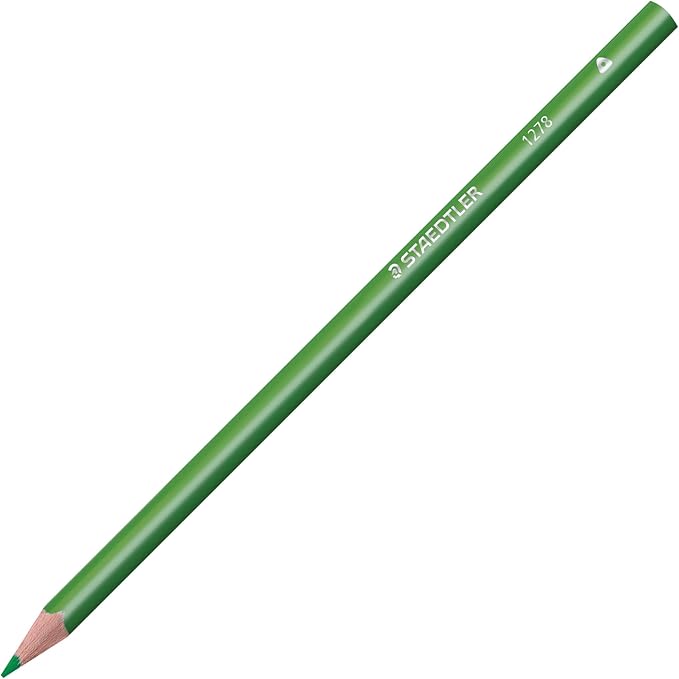 Staedtler Colored Pencils, Triangular Barrel, 48 Pack Assorted, Metal Tin 1278 M48