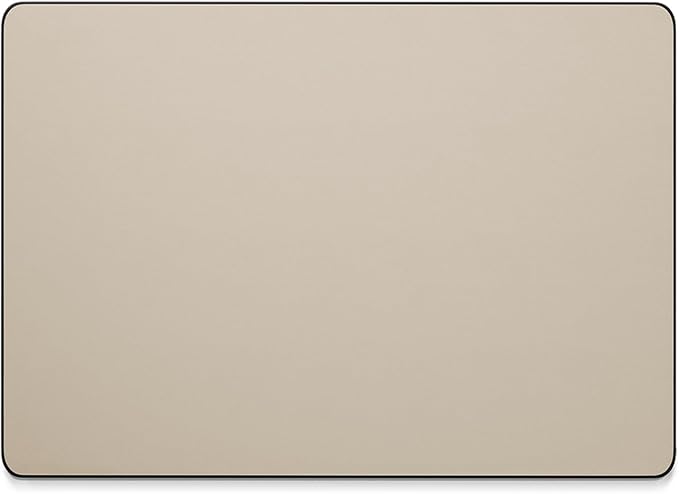 Jotsome Leather Desk Mat, Non-Slip Desk Blotter Pad - Desk Protector for Office, Home, Lap Desk, Laptop, and Desktop, Gift for The Holidays (Beige, 17" x 12")