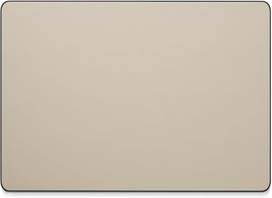 Jotsome Leather Desk Mat, Non-Slip Desk Blotter Pad - Desk Protector for Office, Home, Lap Desk, Laptop, and Desktop, Gift for The Holidays (Beige, 17" x 12")