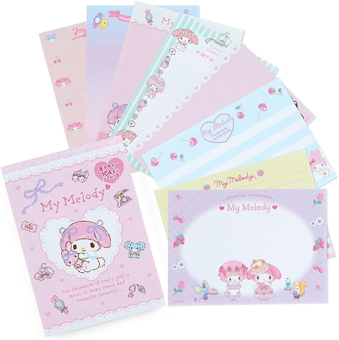 Sanrio My Melody 8 Design Memo 016951