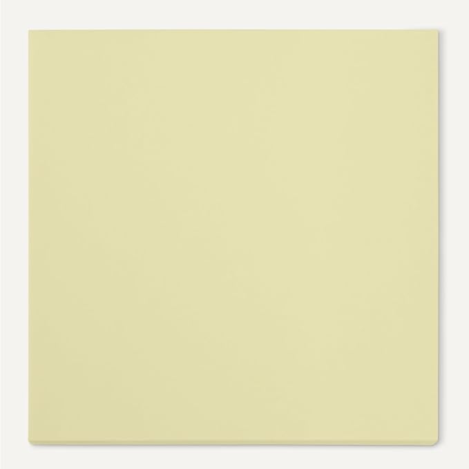 Amazon Basics Square Sticky Notes, Self-Stick Pads, 3 x 3 inches, Yellow, 5-Pack, 100 Sheets per Pad