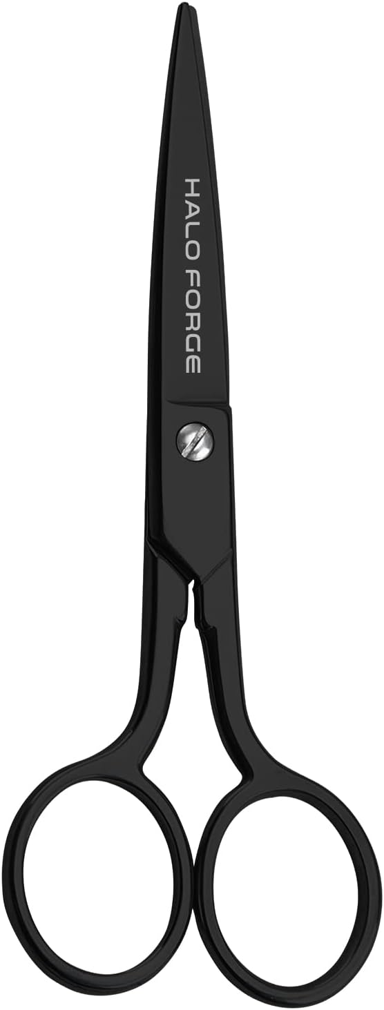 Small Sharp Scissors: Straight Detail Embroidery Scissors Stainless Steel Precise Pointed Tip for Cutting Fabric Thread Yarn Cross Stitch Crochet Crafting Sewing Applique, 6 Inch Black | Stainless Steel Small Precise Pointed Tip for Cutting Fabric Thre...