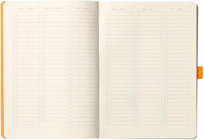 Rhodia Goalbook Journal, A5, Dotted - Beige
