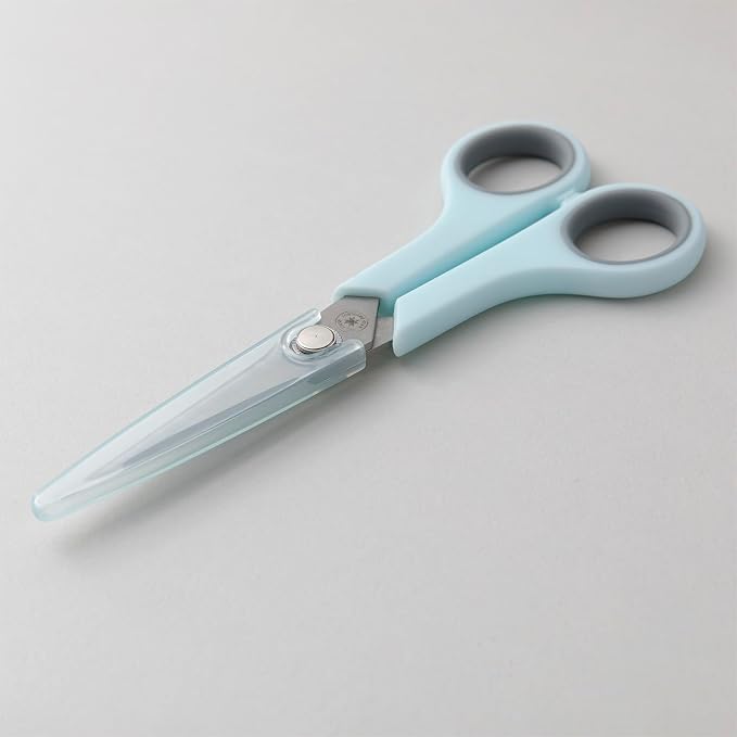 Missouri Star Scissors All Purpose - 6” Precision Tip Scissors for Cutting Fabric, Sewing, Crafting - Ultra Sharp with Comfort Grip and Blade Cover, NOT8078