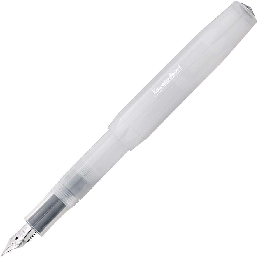 Kaweco FROSTED SPORT Fountain Pen Natural Coconut (Extra Fine)