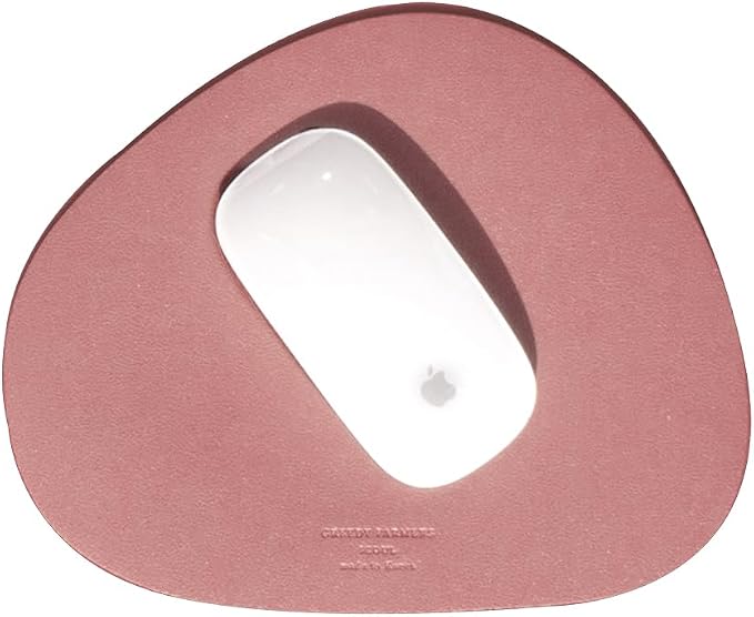 GREEDY FARMERS Mouse pad, Non-Slip Washable Waterproof Computer Mouse pad (Misty Rose)