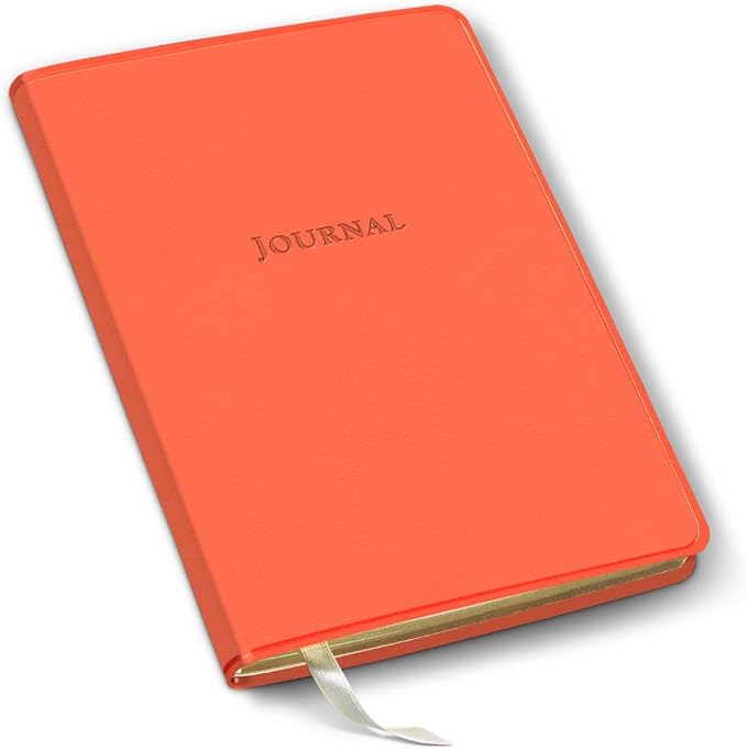 Gallery Leather Journal Notebook - 192 Pages, Softcover, For Men and Women, For Writing, Work & Travel, Handcrafted - Caribbean Sunset - 8 x 5.5, Desk Lined