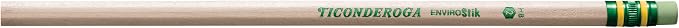 Ticonderoga Envirostik Wood-Cased Pencils, #2 HB Soft, Natural, 12 Count