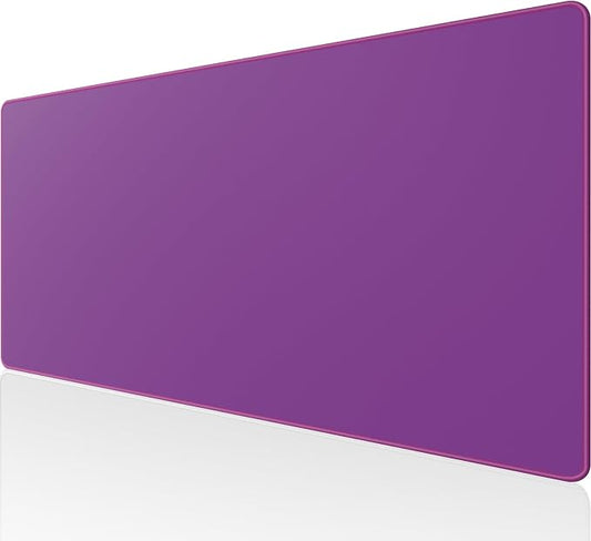 KTRIO Large Gaming Mouse Pad, Desk Mat, 31.5 x 15.7 in, Violet Purple, XXL | Smooth Micro-Weave Surface, Artistic Pattern Design, Non-Slip Rubber Base, Durable Stitched Edges, Office & Home Use