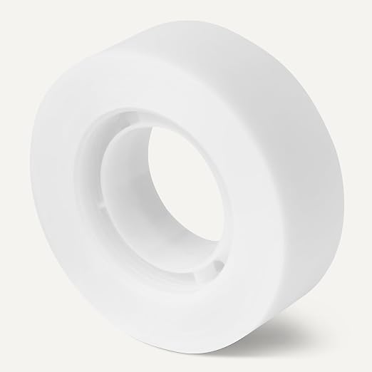 Amazon Basics Matte Finish Invisible Tape, 3/4" x 1000" (27.78 Yards), Translucent, 24-Pack