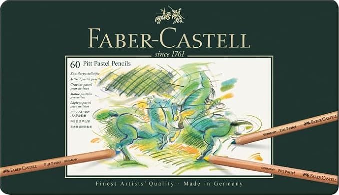Faber-Castell Pitt® Pastel Pencils - Tin of 60