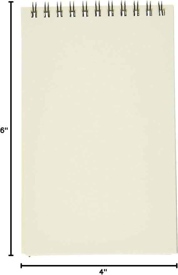 Strathmore (400-1 400 Series Drawing Pad, Medium Surface, 4"x6", 24 Sheets (Pack of 2)