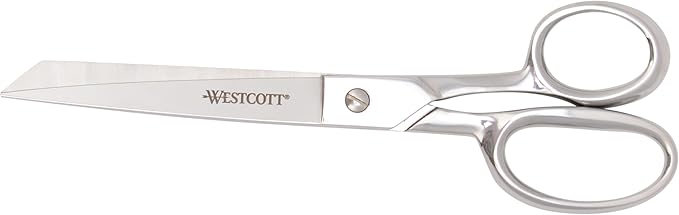 Westcott 9in Forged Classic Fabric and Paper Scissors, Heavy Duty, Knife-Edge for Sewing, Tailoring, General Arts and Crafts, Office