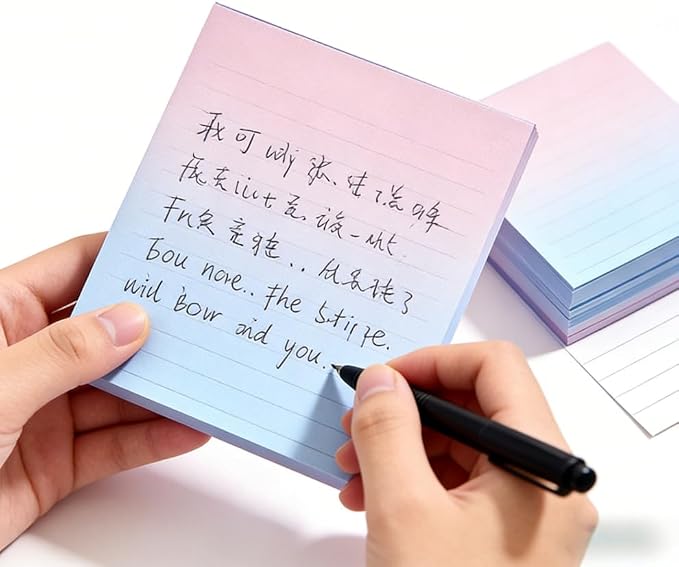 800 Sheet /2 Pad Blue Small Note Pad with Lines 4x4,400Sheet/Pad Not Sticky,Not Loose,Square Note Paper Cube Refill Memo Pads Mini Paper Reminders Office Writing Supplies Crafts&School Supplies