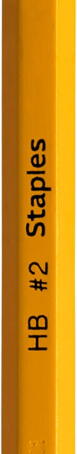 TRU RED Wooden Pencils, #2 Lead, Pre‑Sharpened, 72 Pack – Classroom‑Ready Writing Pencils for School & Office Use