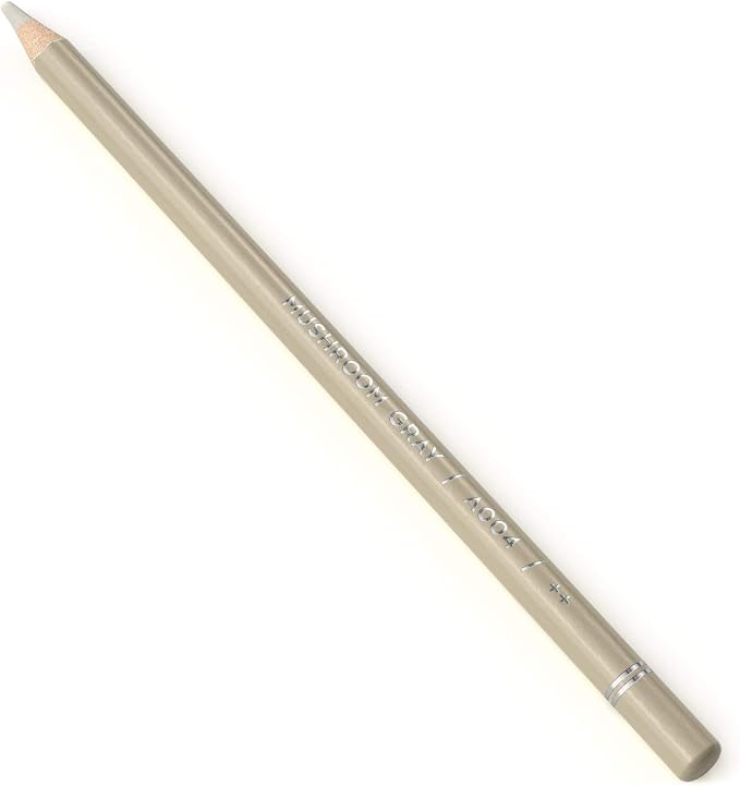 Arteza Colored Pencils, Pack of 3, А004 Mushroom Grey, Soft Wax-Based Cores, Ideal for Drawing, Sketching, Shading & Coloring