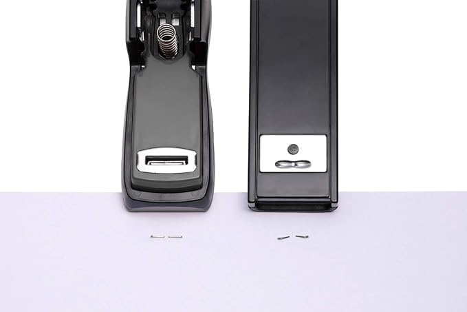 Bostitch Office Heavy Duty 40 Sheet Stapler with 5,000 Staples, Small Stapler Size, Fits into the Palm of Your Hand, Value Pack, Black (B175-BLK-VP)