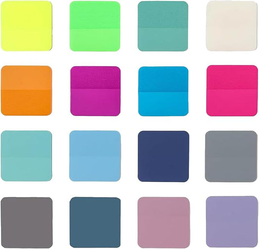320PCS Transparent Sticky Notes, Colored Clear Sticky Note | Waterproof, Translucent Color Memo Pad, Adhesive Memo Pads, Colorful