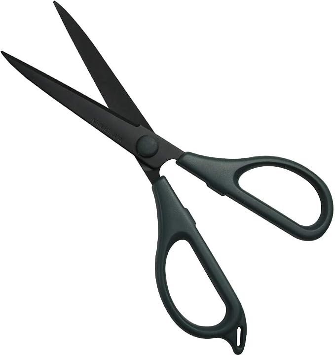 CANARY Craft Scissors for Paper Cutting 6.6" [Non-Stick Coating], Sharp Japanese Stainless Steel Blade, Made in JAPAN