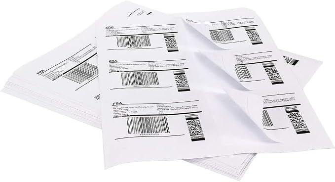 MPRT 5000 Sheets 3-1/3" x 4" Shipping Address Labels Printable Label Stickers Paper for Laser/Inkjet Printer 6 per Page Mailing Labels, FBA Box Labels - Matte, 30000 Labels