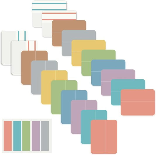 ELII 500 PCS Tabs for Annotating Books, Clear Book Tabs Sticky Index Tabs | Sticky Notes,Labels for Pages Notebooks,Self Adhesive, ,Repositionable, Tape Flags,Smooth Writing,Safety Material