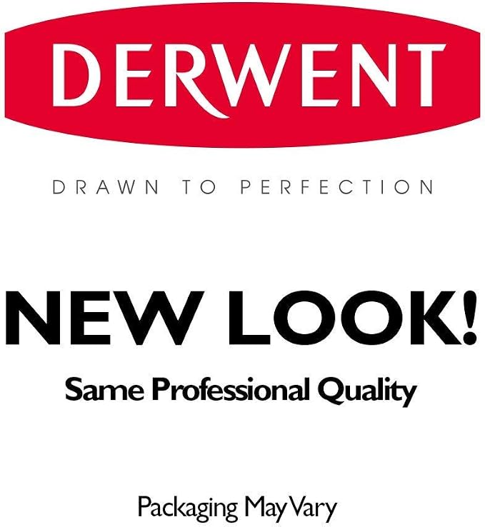 Derwent Artists Colored Pencils, 4mm Core, Metal Tin, 12 Count (32092)
