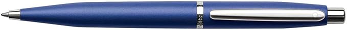 Sheaffer VFM Neon Blue Ballpoint Pen with Chrome Trim