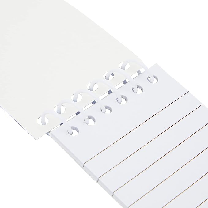Mini Notepad Set - 24 Pack, 2.25 x 3.5 In, 6 Rainbow Colors - Bulk Pocket Journals for Party Favors & Classroom Rewards