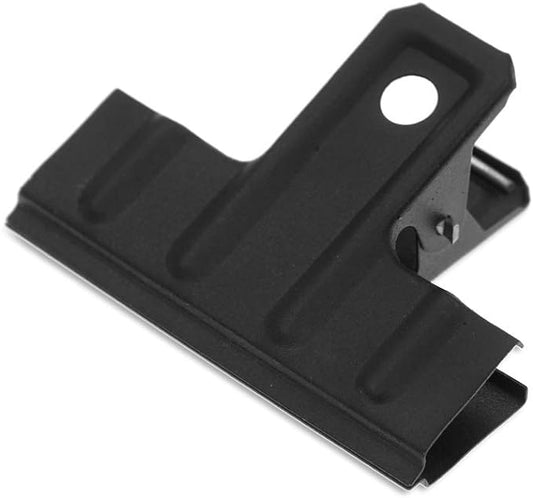 Coideal Black Metal Bulldog Clips 3 Inch – 10 Pack Large Binder Paper Clamps for Office Files, Kitchen Food Bag Sealing, Art Canvas, Drawing Board, Home Organization