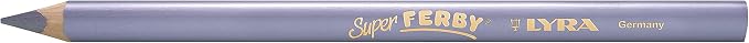 Lyra Super Ferby Triangular Metallic Colored Pencils - Set of 12 Metallic Pencils with A 6.25mm Core - Highly Pigmented Colored Pencils for Artists of All Ages - Durable Pencils for Coloring and More