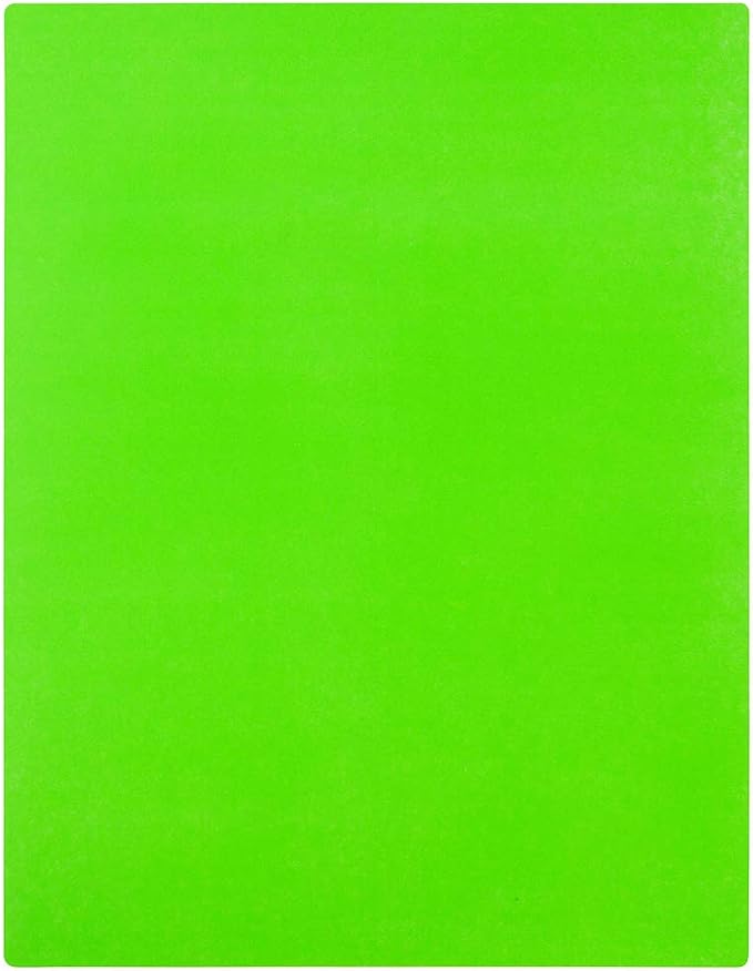 JAM PAPER Full Sheet Shipping Labels - Printable Sticker Paper - 8 1/2 x 11 - Neon Green - 10 Full Pages/Pack