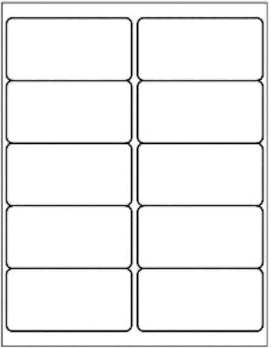 2" x 4" Printable Labels White 20000 Shipping Address Label for Laser Inkjet Printer 5163 8163 Mailing Label for Package Envelope (2000 Sheets)