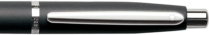 Sheaffer VFM Matte Black Ballpoint Pen with Chrome Trim