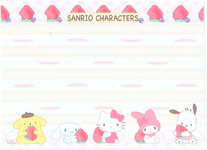 Sanrio 017159 Sanrio Characters 8 Design Notes