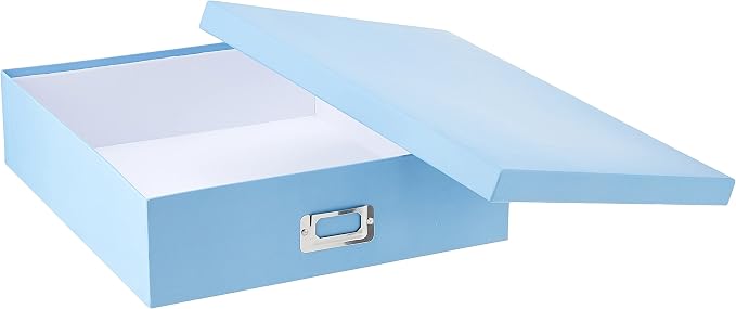 Pioneer Jumbo Scrapbook Storage Box, Sky Blue