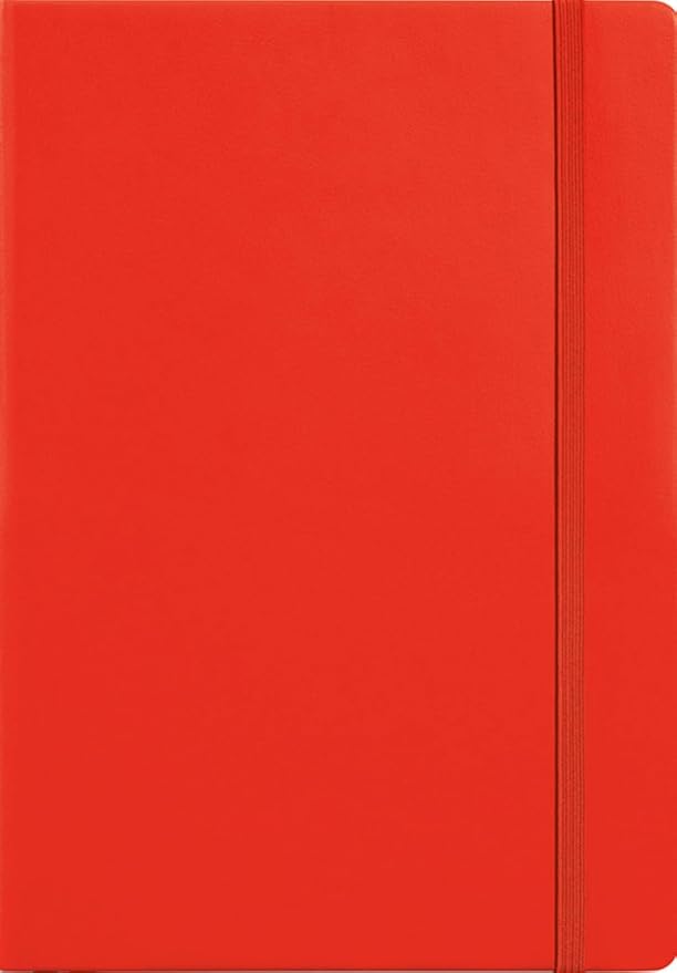 LEUCHTTURM1917 - Notebook Hardcover Medium A5-251 Numbered Pages for Writing and Journaling (Lobster, Dotted)