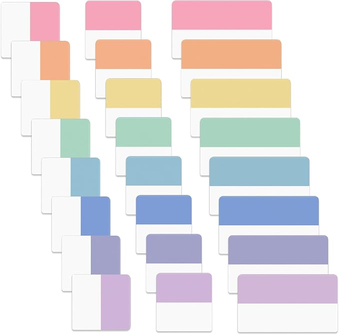 Mr. Pen- Sticky Index Tabs, 360 Pcs, Colorful Sticky Tabs for Notebooks | Page Markers, Page Tabs for Binders, Page Tabs Sticky Tabs for Books, Notebook Tabs, Book Sticky Tabs for Notebooks