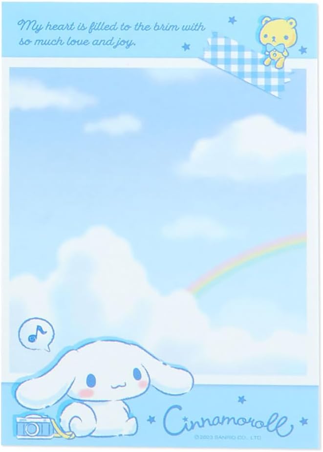 Sanrio Cinnamoroll 8 Design Memo 017043