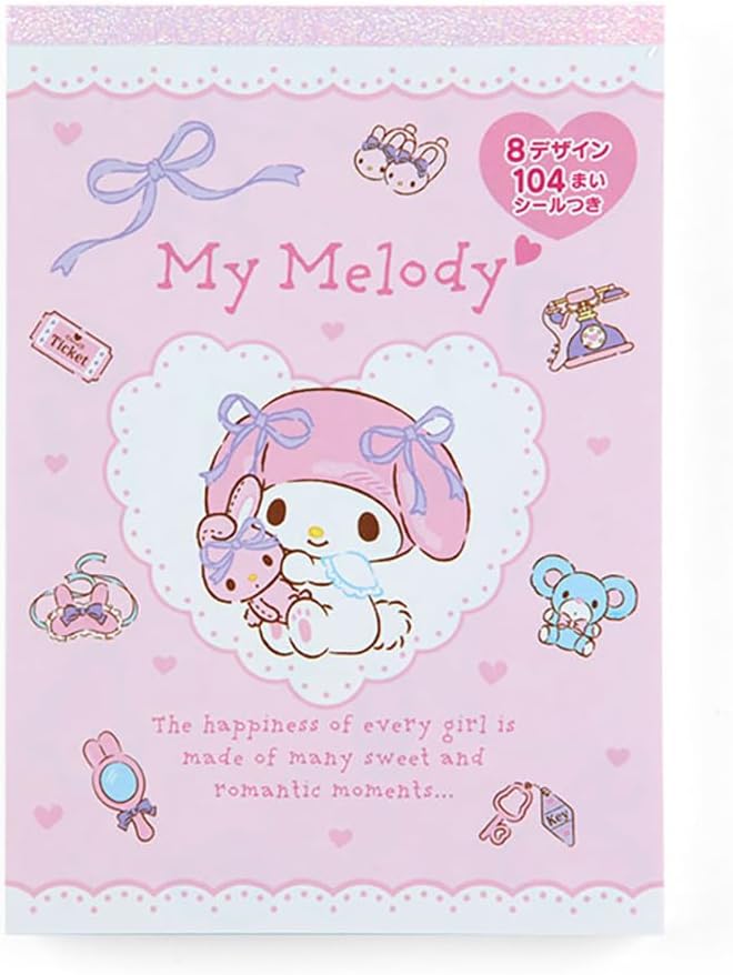 Sanrio My Melody 8 Design Memo 016951
