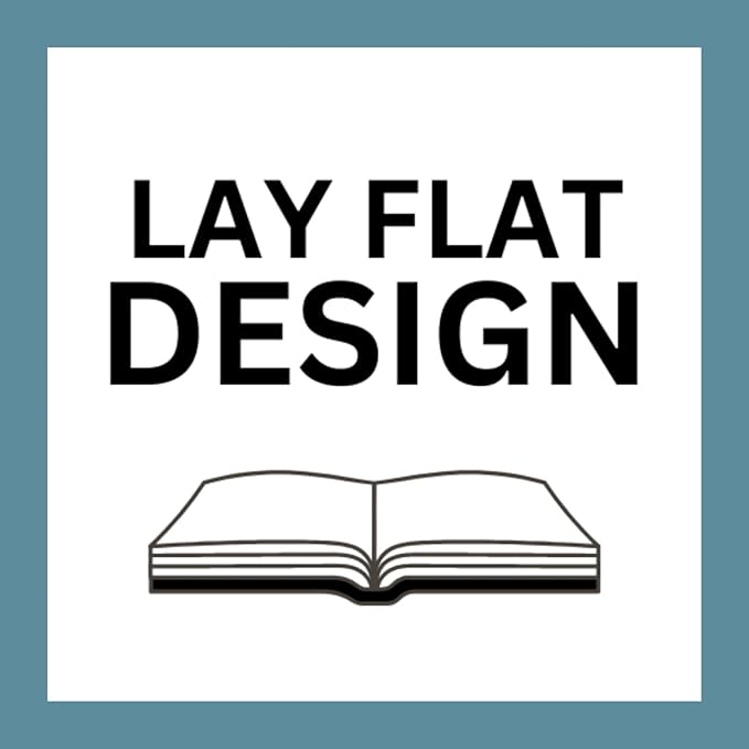 RICCO BELLO Lined Journal Notebook, Folk Art Flowers, Hardcover | Pen Holder, College Ruled, 96 Sheets/192 Pages, 5.7 x 8.4 Inches, For Work & Notes